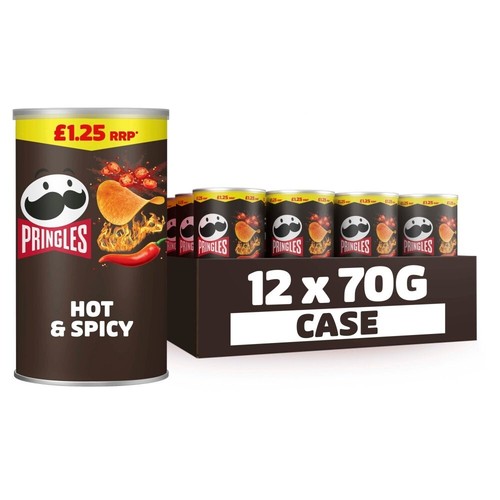 Pringles hot spicy snacking - hot, &