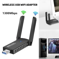 Dual Band 1300Mbps USB 3.0 WiFi Adapter 6E Wireless Network Card 2.4G 5G  dongle