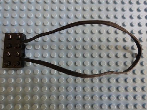 Lego black wire cable 36l - 9v,