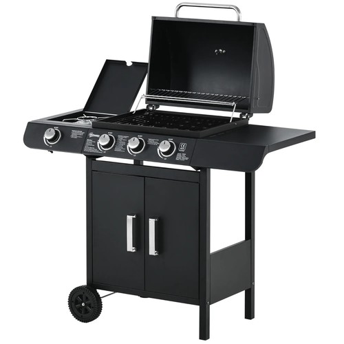 And gas barbecue - and, grill