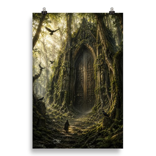 The forgotten forest door - the,