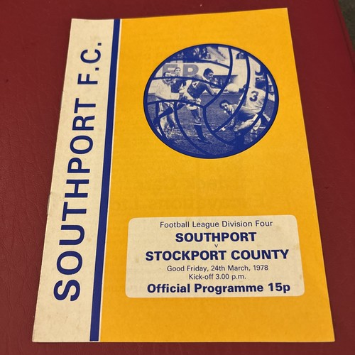 Southport stockport 1977 - v,