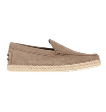 TOD'S Espadrille Suede Loafers