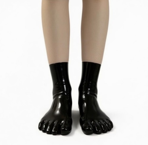 100 latex toe socks - 100%,