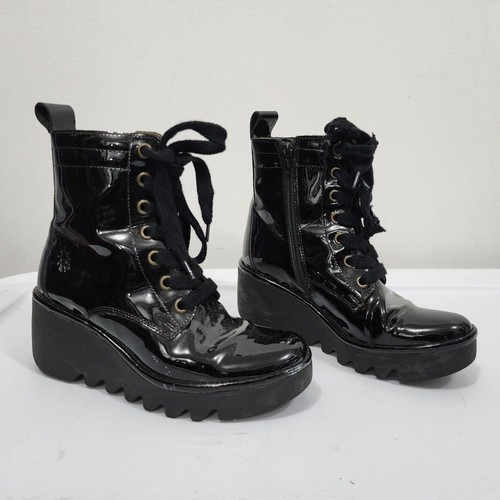 Fly london leather lace - fly, lace-up