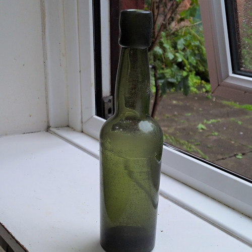 Green glass codd - green, style