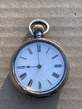 Victorian silver pocket watch - victorian,