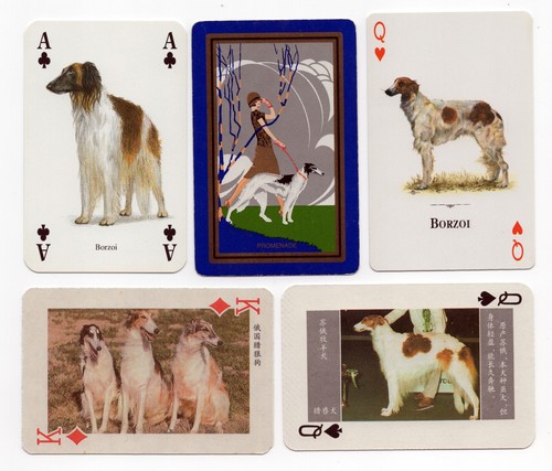 Borzoi collection vintage - borzoi,