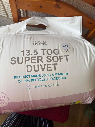 Primark home super soft duvet - home,