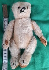 Vintage Mohair Jointed Glass Eyed Teddy Bear
