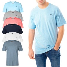 Mens T-shirt Short Sleeve Shirt Crew Neck Plain Casual Top Tee Size S-XXL