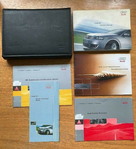 Audi owners manual - a3,