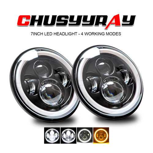 Inch led headlights halo - led, fit
