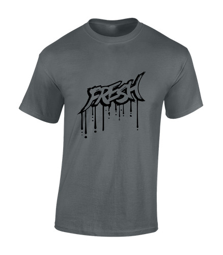 Graffiti fresh mens shirt - graffiti, t