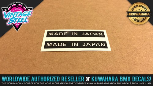 Made japan bmx decal - in,