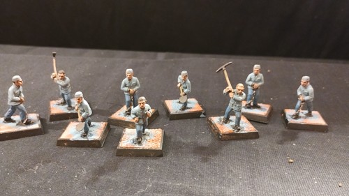 Prisoners convicts 28mm pulp - convicts,
