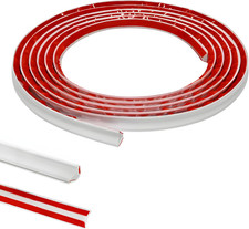 PVC Quadrant Trim,Flexible Laminate Beading Self Adhesive Plastic Wall Corner Ed