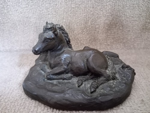 Bronze resin sculpture - bronze, study
