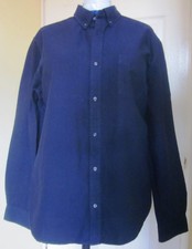 Next Men's Navy Shirt size XLsp Chest 46" Collar 17" New