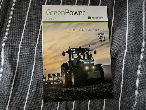 Green power john deere - green,