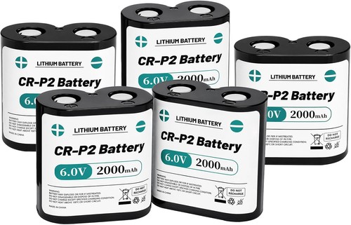 Lithium 6v 2000mah - cr‑p2,