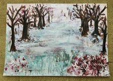 Semi Abstract Mixed Media