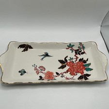 VINTAGE JAMES KENT OLD FOLEY REGAL CAKE / SANDWICH PLATE  - 12” LONG