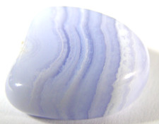 BLUE LACE AGATE TUMBLESTONE -