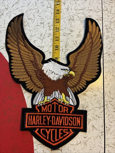 Harley eagle back patch - "eagle",