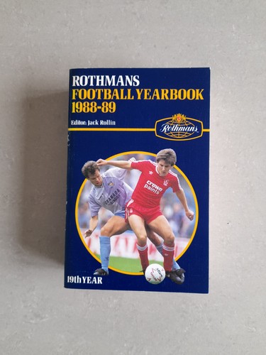 Rothmans football yearbook - rothmans,