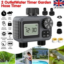 Zone garden water tap hose - 2-zone,