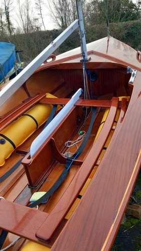 Wooden enterprise dinghy - wooden,
