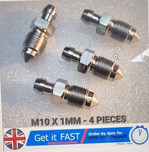 Titanium bleed nipple screw - nipple,