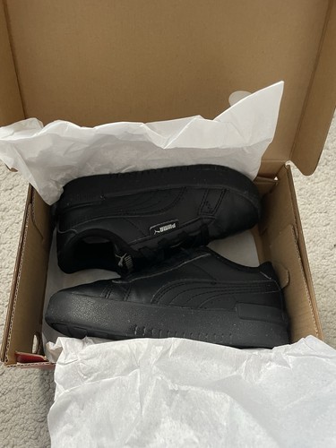Kids black puma trainers size - kids,