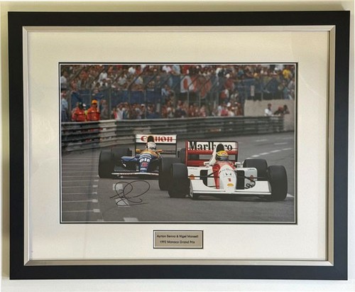 Nigel mansell ayrton senna - mansell, v