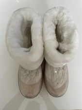 Genuine Ugg clear transparent