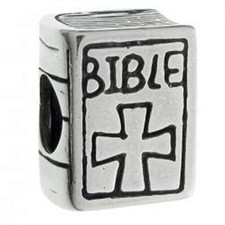 Sterling Silver Bible Book