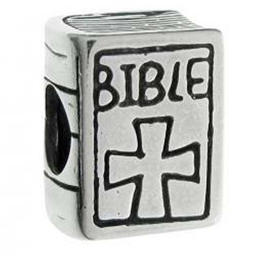 Sterling silver bible book - sterling,