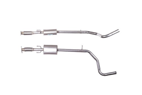 Exhaust silencer centre - exhaust,