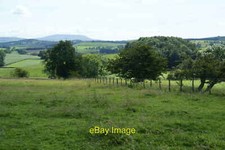 Photo 6x4 Field boundary on Harrows Hill In the distance is Pendle Hill. c2011
