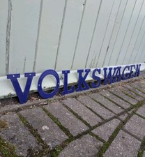 Volkswagen enamel sign VW Sign VW Enamel Volkswagen dealership sign 10 pieces 