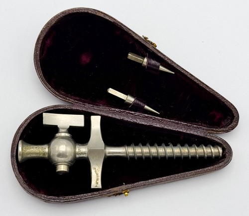 Antique english champagne tap - english,