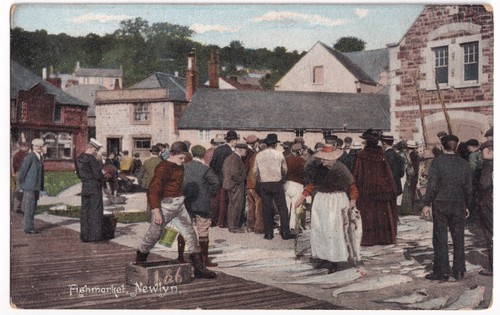 Newlyn cornwall fish market - cornwall,