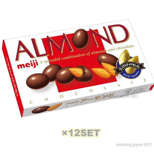Meiji almond chocolate - chocolate, 79g