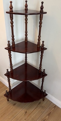 Vintage tier corner whatnot - tier,