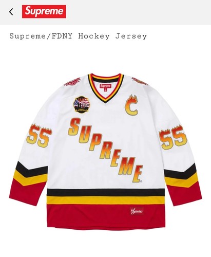 Supreme fdny jersey - fdny, hockey