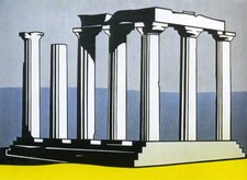 1964 Roy Lichtenstein Temple D