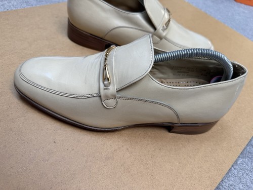 Loake leather slip loafer - loake, slip-on