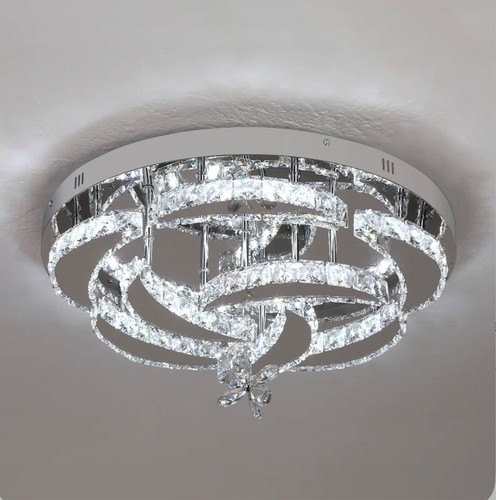 Crystal chandelier silver - chandelier,
