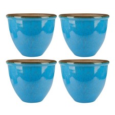 [Set of 4] 30cm Round Garden